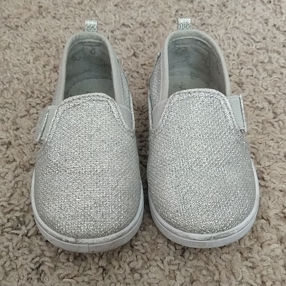 Silver Glitter shoes